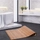 Bambusz csúszásmentes fürdőszobai kádkilépő szőnyeg, 50 x 80 cm, Natúr