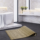 Bambusz csúszásmentes fürdőszobai kádkilépő szőnyeg, 50 x 80 cm, szürkésbarna