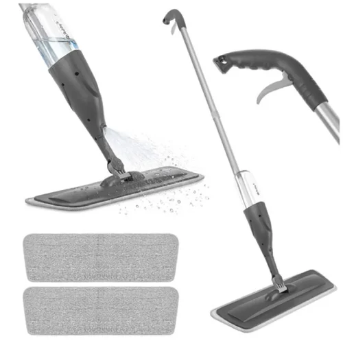 Lapos felmosó mop spricnivel 300 ml tartály 3 mikroszálas huzat