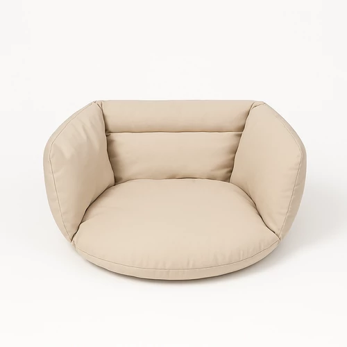 Gólyafészek Hinta Párna, 4 Részes, 65% Pamut, 56x63x36cm - bézs