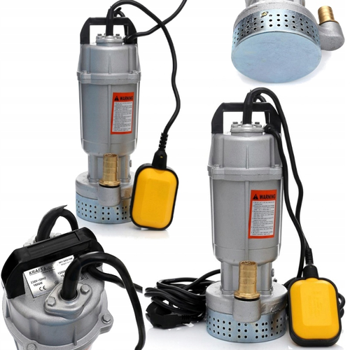 Kraft&amp;Dele búvárszivattyú, KD752, tiszta és szennyezett vízhez, 1600 W