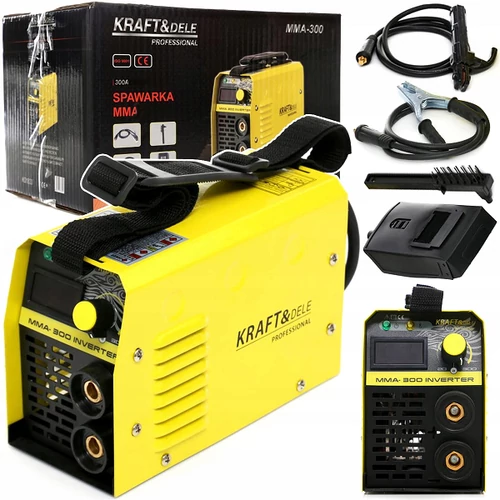 Kraft&amp;Dele IGBT MMA inverteres hegesztőgép, kézi pajzzsal, KD1833, 20-300A