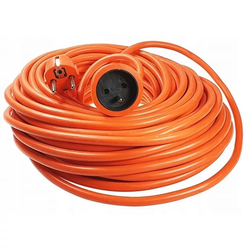 Kraft&Dele 30 m-es kerti Lengő hosszabbító kábel, narancssárga, 3 x 1,0 mm2