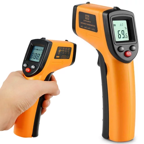 Non-contact Érintésmentes lézeres pirométeres hőmérő -50 +380°C