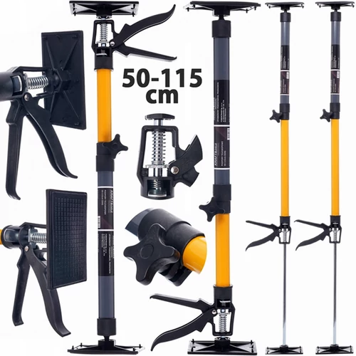 Kraft&Dele Rugós Gipszkarton emelő táblák rögzítéséhez 2 az 1-ben 50-115 cm 2 db