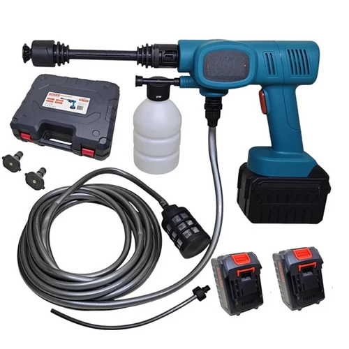 Onex Akkus magasnyomású mosó kompresszor 2 db 24V akkumulátor 20 bar 120l/H
