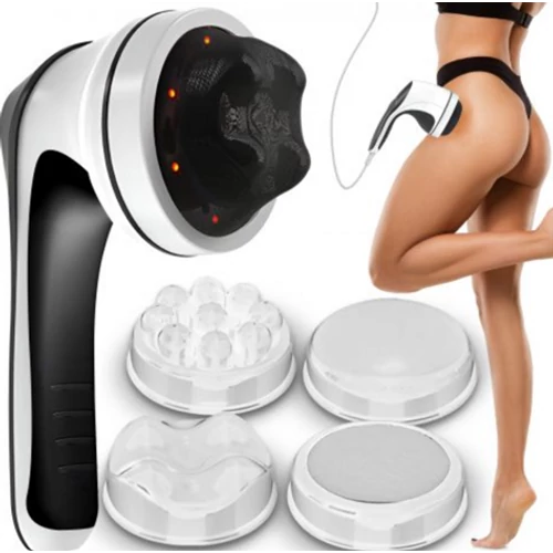 Relaxáló Karcsúsító Anti-cellulit masszírozógép, fűtő funkcióval, RT