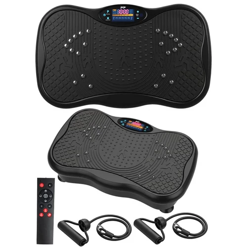 BodyWave Lite Body Workout Vibrációs masszírozó Bluetooth hangszóróval, távirányító,150kg