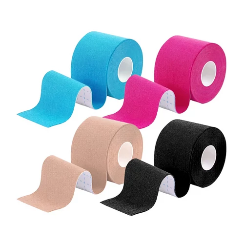 4 db-os Profi kineziológiai szalagkészlet – 4 szín, 5m x 5cm