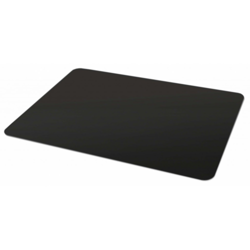 Padlóvédő PVC, 100x70 cm fekete színben
