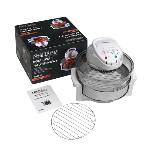 Kraft&Dele Multifunkciós konyhai halogén főző, 18 L, 1500W