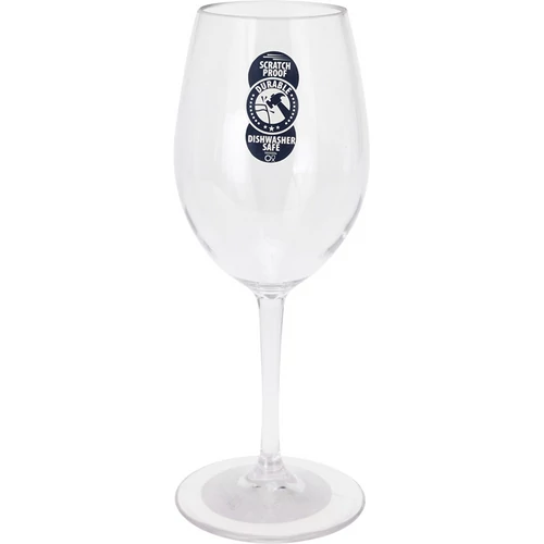 Törésálló elegáns borospohár, 330ml, 21 cm, 1 db 
