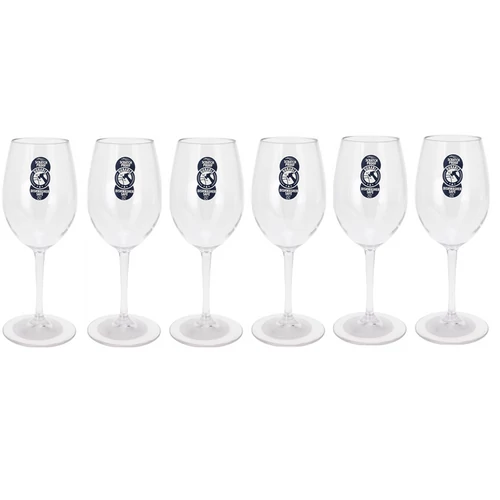 6 db Törésálló elegáns borospohár, 330ml, 21 cm, 