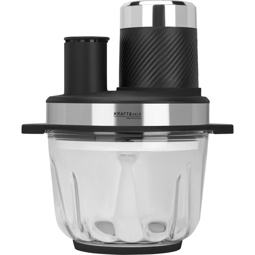 Kraft&Dele rozsdamentes konyhai zöldség és húsaprító, 550 W, 3L, KD4340