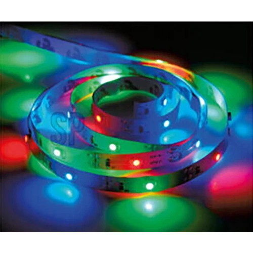 1m elemes 30 LED-es szalag, színes RGB