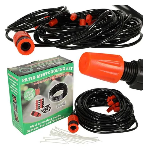 20 m-es párakapu, sprinkler öntözőköd
