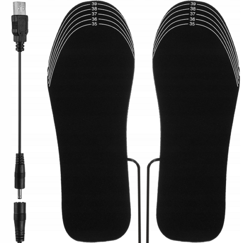 Méretre vágható USB-s fűthető talpbetét cipőkhöz, 35-41