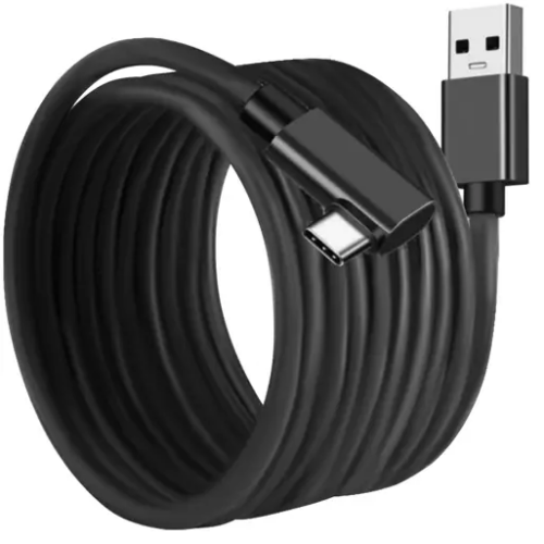 Hosszú USB-A 3.2 – USB Type-C kábel, 5 m
