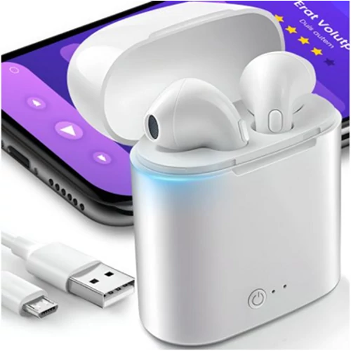Vezeték nélküli fülhallgató, iOS, és Android-os telefonokhoz