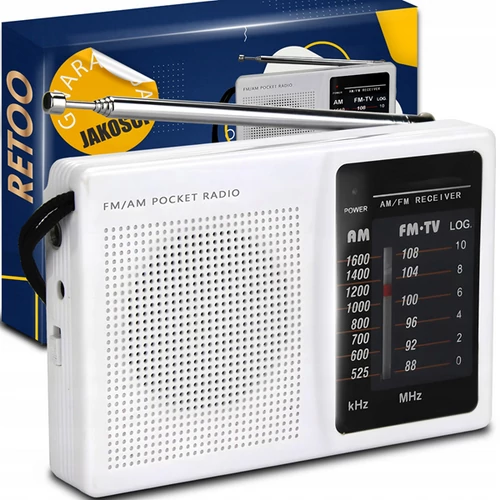 Konyhai Retro Zsebrádió FM/AM elemes működéssel RT