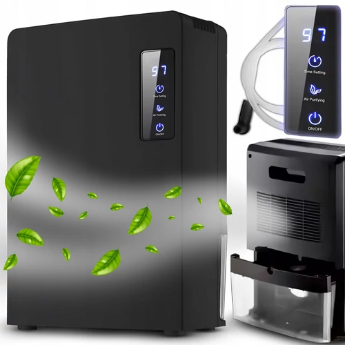 Elektromos Légszárító és nedvességelnyelő, páramentesítő 120 W, 2200 mL, UV és Titán-dioxid tisztítás