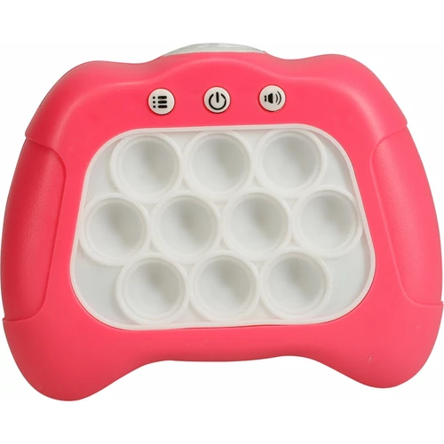 Játék Elemes Stresszoldó Pop IT Szenzoros Játék, Kinyomó Pad, rózsaszín