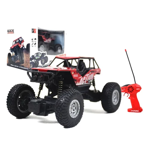 KidsToys RC távvezérlős Monster Truck, 19 cm, Piros