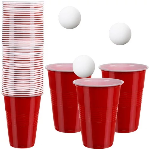 Beer Pong játék – 50 csésze Ruhha 21232