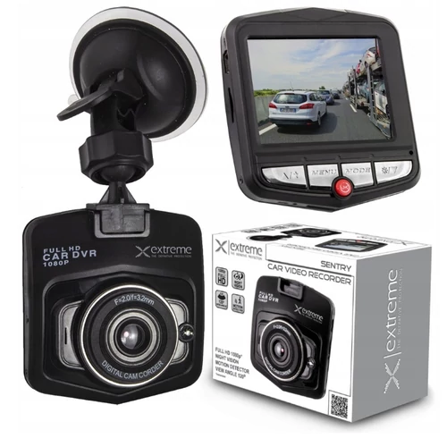 Full HD autós eseményrögzítő kamera, Dash cam, 2,4"