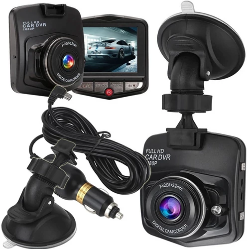 Full HD autós eseményrögzítő kamera, Dash cam, 2,4"