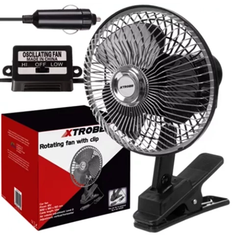 Xtrobb Autós  Forgó ventilátor klipszel, 23194