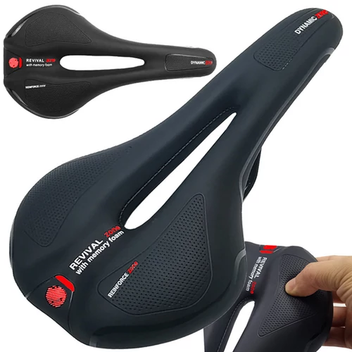 Kerékpáros foam gel sportnyereg, szellőzéssel, 14508