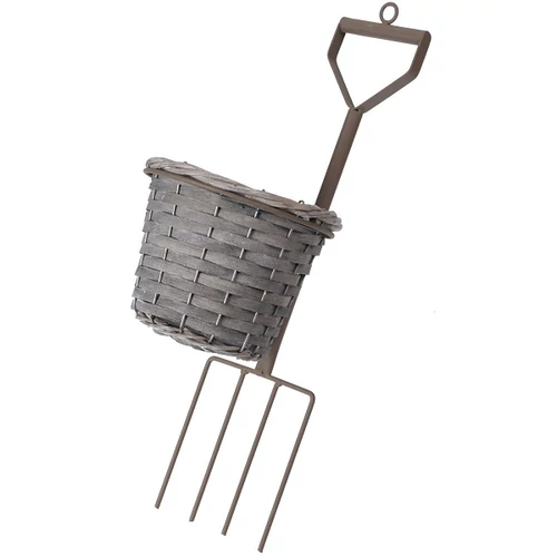 Függő dekor kaspó, villa, 42 cm