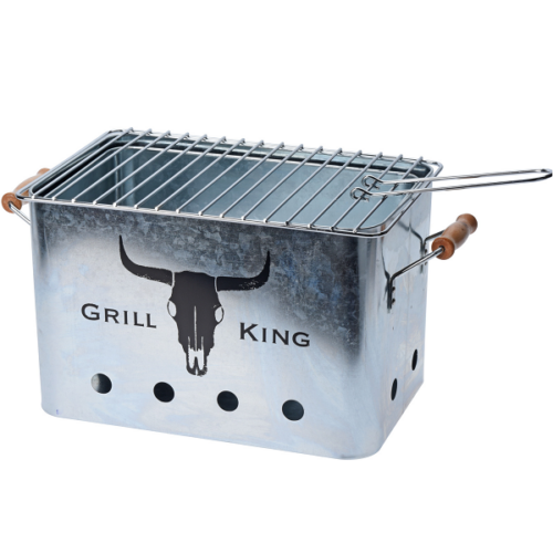 GrillKing piknik hordozható grillező, 43 x 20 cm
