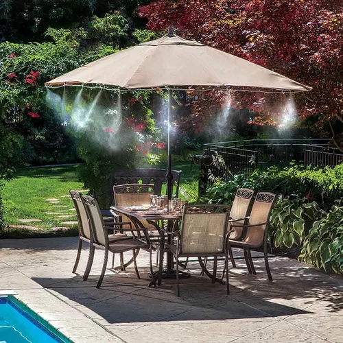 20 m-es párakapu, sprinkler öntözőköd