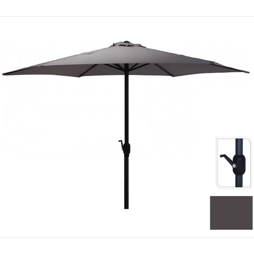 Kitekerhető  napernyő, 3 m, szürke