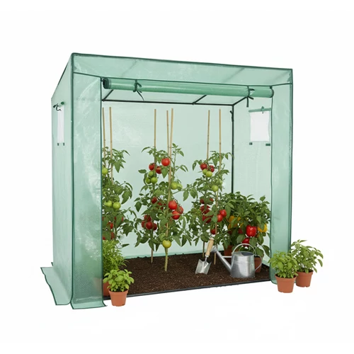GardenLine XXL paradicsom nevelő fóliasátor készlet 200 x 168 x 77 cm 130g/m2