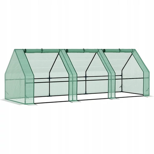 GardenLine XXL palánta nevelő fóliasátor készlet 295 × 95 × 95 cm 130g/m2