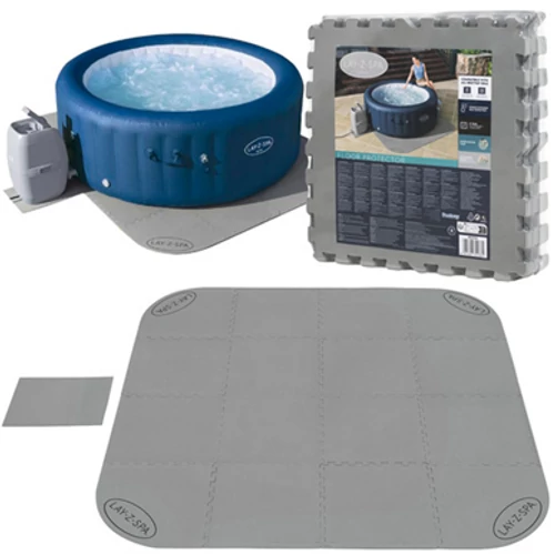 Habszivacs szőnyeg medencéhez - Lay-Z-Spa hab védőszőnyeg BESTWAY 60334, 196 x 196 cm 