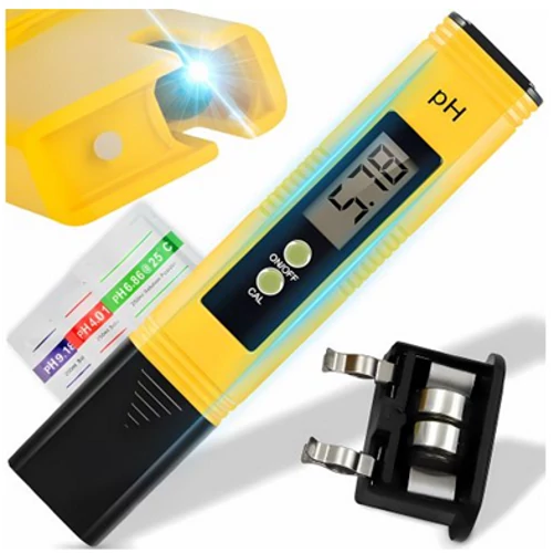 Elektronikus víz pH-mérő, 0,01 pH pontossággal, RT