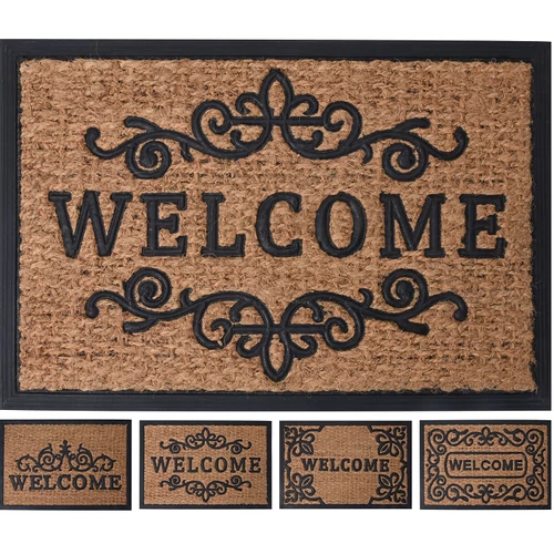 Welcome Kókuszrost lábtörlő, 40 x 60 cm