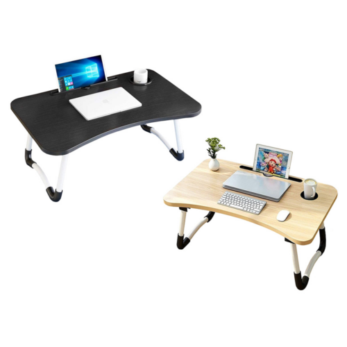 Összecsukható laptoptartó asztal, ágyhoz vagy kanapéra, 60 x 40 cm 