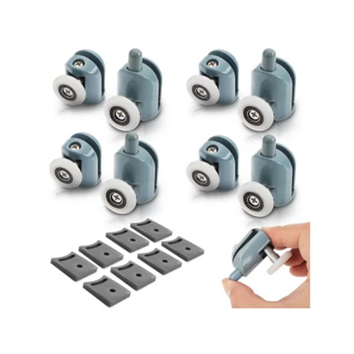 8 db zuhanykabin görgő 23 mm-es