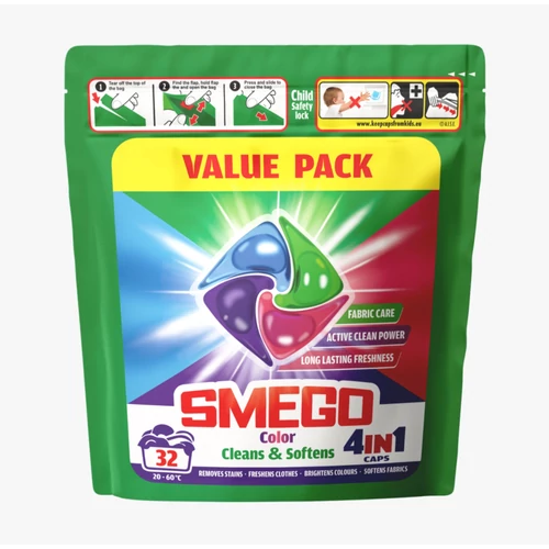Smego Mosókapszula színes
