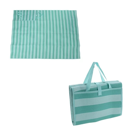 Nagyméretű Retro strand és piknik takaró, 200 x 150 cm - zöld