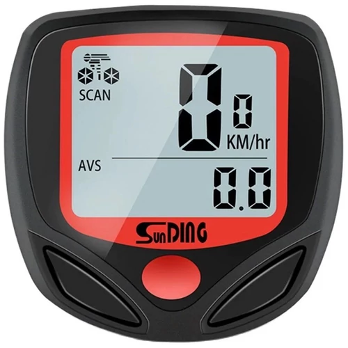 XQmax Pro LCD kijelzős kerékpárkomputer vízálló sebességmérővel, 15 funkcióval