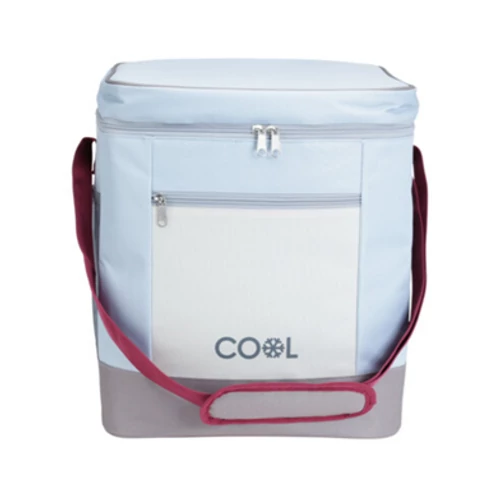 COOL 30 literes XXL hűtőtáska, thermo-s, 37 x 31 x 31 cm, világoskék