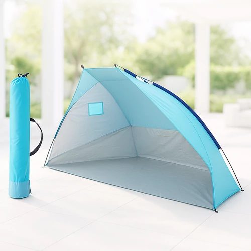 ProBeach XXL Nagyméretű strandsátor, 270 x 120 x 120 cm-es , UV50+, kék
