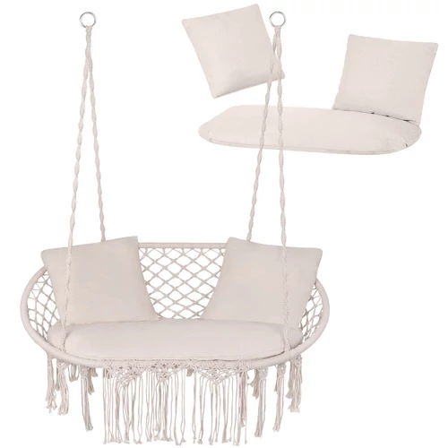 Gardlov double swing cushion - cream