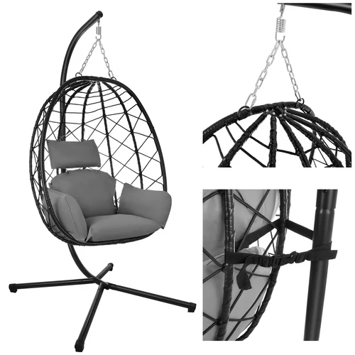 Swing - hanging chair 185cm Gardlov